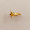 Anillo Filigrana Oro Cola de Pato - Imagen 2