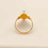 Anillo Filigrana Oro Cola de Pato - Imagen 3