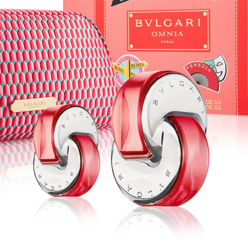 ESTUCHE BVLGARI OMNIA CORAL SET DE 2 ARTICULOS - Imagen 2