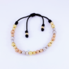 PULSERA MUJER EN TRES OROS Y CORDON - Imagen 3