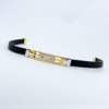 PULSERA DE HOMBRE EN DOS OROS Y NEOPRENO - Imagen 3