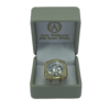 ANILLO DE HOMBRE EN FORMA DE CORCEL EN DOS OROS DE 18 KTES. - Imagen 3