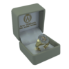 ANILLO DE HOMBRE CON LA FIGURA DE CORCEL EN TRES OROS DE 18 KTES. - Imagen 3