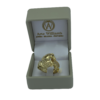 ANILLO PARA HOMBRE CON FIGURA DE CABALLO EN ORO DE 18 KTES. - Imagen 2