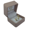ANILLO SOLITARIO P BLANCA E INCRUSTACIONES ORODE 18 KTES - Imagen 3