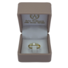 ANILLO ORO SOLITARIO CIRCON BLANCO - Imagen 2