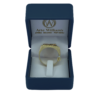 ANILLO PARA HOMBRE EN AGUILA DE TRES OROS DE 18 KTES. - Imagen 3