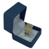 ANILLO PARA HOMBRE EN AGUILA DE TRES OROS DE 18 KTES. - Imagen 4