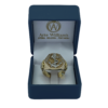 ANILLO ANCLA EN TRES OROS EN ORO DE 18 KTES. - Imagen 2