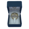 ANILLO ANCLA EN TRES OROS EN ORO DE 18 KTES. - Imagen 3