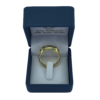 ANILLO DE HOMBRE CARRERA Y CARRERA EN TRES OROS 18 KTES. - Imagen 3