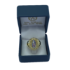 ANILLO HOMBRE DE LA VIRGEN DE GUADALUPE EN ORO DE 18 KTES. CON INCRUSTACIONES EN PIEDRA - Imagen 2