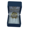 ANILLO HOMBRE DE LA VIRGEN DE GUADALUPE EN ORO DE 18 KTES. CON INCRUSTACIONES EN PIEDRA - Imagen 3