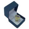 ANILLO HOMBRE DE LA VIRGEN DE GUADALUPE EN ORO DE 18 KTES. CON INCRUSTACIONES EN PIEDRA - Imagen 4