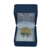 ANILLO DE HOMBRE EN FORMA DE BUO EN ORO DE 18 KTES. - Imagen 2