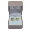 TOPOS EN FORMA DE CORAZON EN ORO DE 18 KTES. - Imagen 3