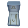 CADENA MODELO 3X1 MARTILLADA ITALIANA EN ORO DE 18 KTES - Imagen 2