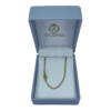 CADENA MODELO 3X1 MARTILLADA ITALIANA EN ORO DE 18 KTES - Imagen 3