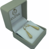 ARETES LAGRIMAS EN ORO DE 18 KTES. - Imagen 2