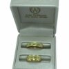 Argollas diamantadas en oro de 18 kilates - Imagen 2
