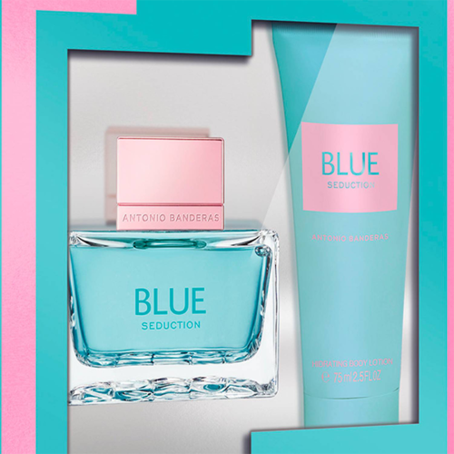 Set de Perfumería Antonio Banderas Blue Seduction Woman Antonio Banderas Mujer
