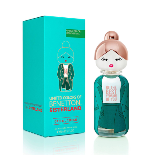 Perfume Benetton Sisterland Green Jasmine Mujer 80 ml EDT
