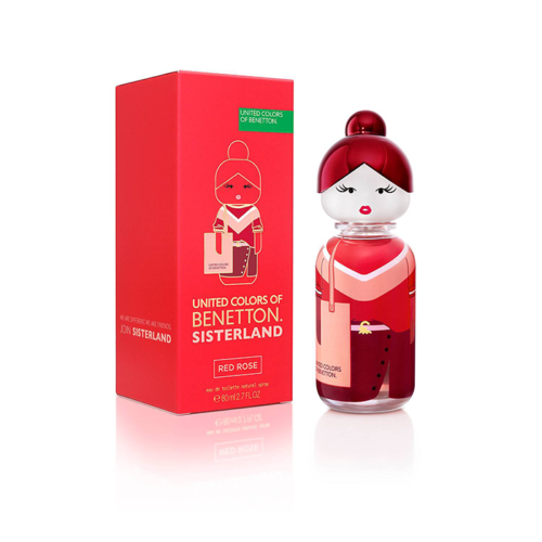Perfume Benetton Sisterland Red Rose Mujer 80 ml EDT