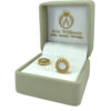 Topos BVLGARI en oro rosado y nacar - Imagen 3