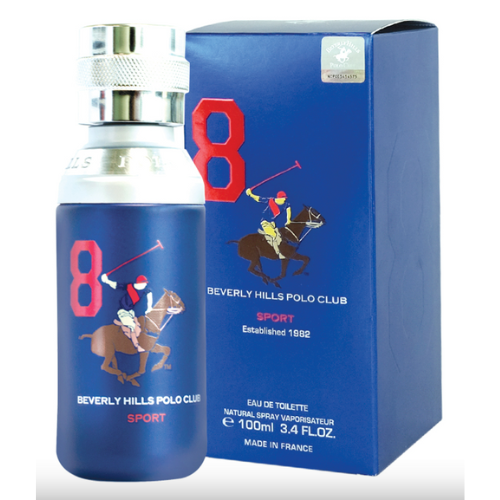 PERFUME BEVERLY HILLS POLO CLUB SPORT 8 EDT 100ML