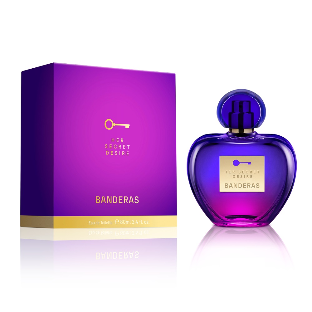 PERFUME ANTONIO BANDERAS HER SECRET DESIRE EDT 80ML