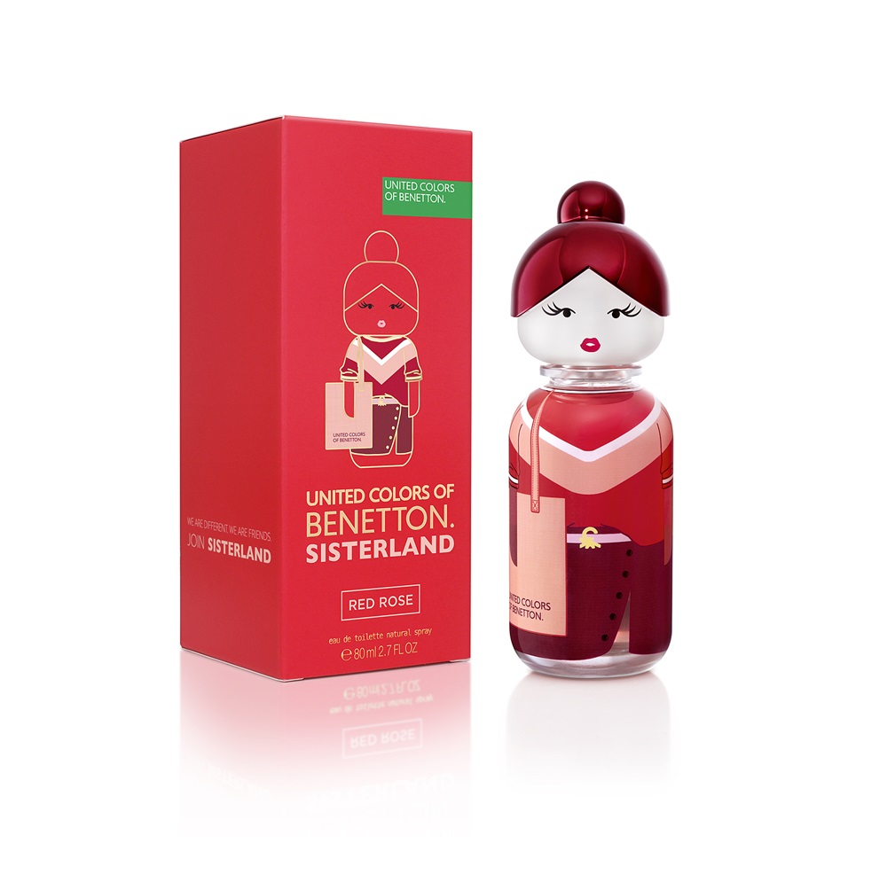 Perfume Benetton Sisterland Red Rose EDT 80ml