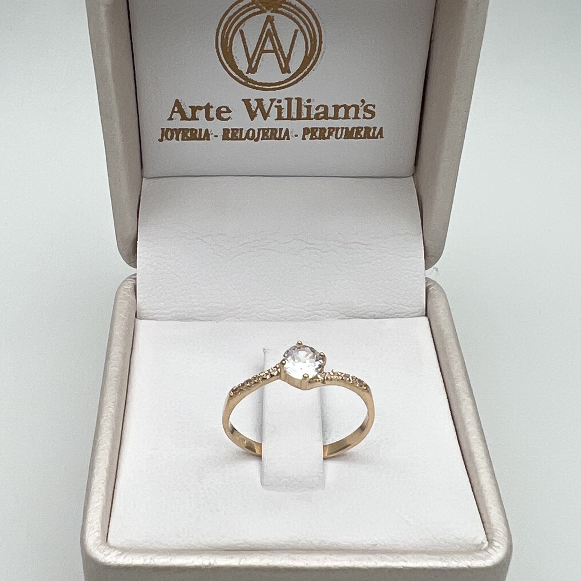 ANILLO SOLITARIO EN ORO