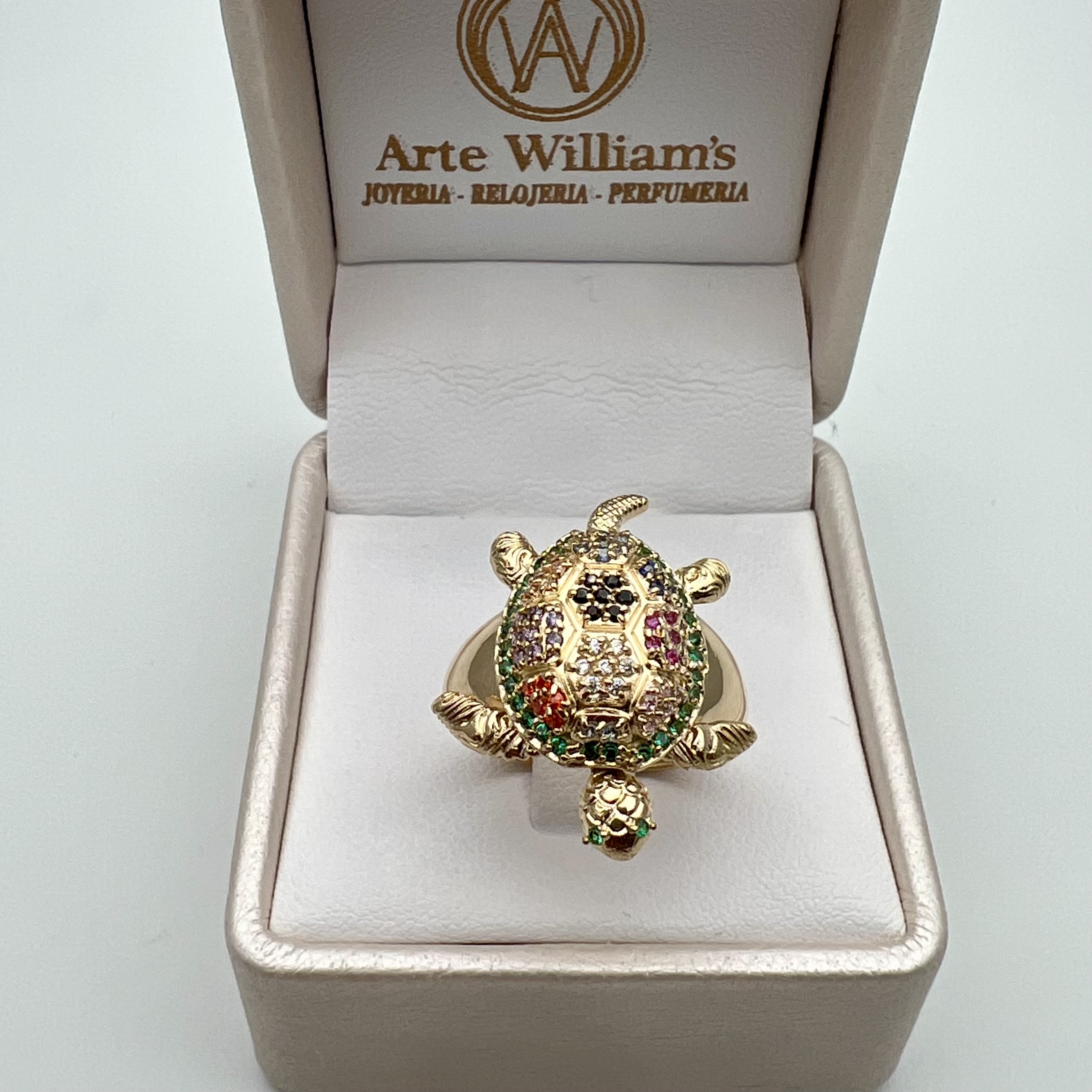 ANILLO TORTUGA EN ORO DE 18K