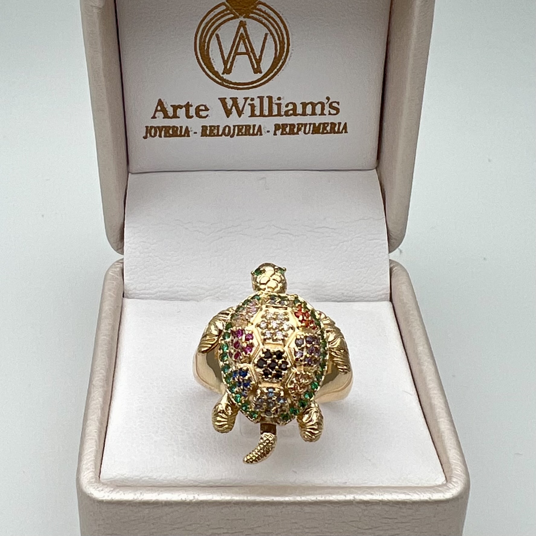 ANILLO TORTUGA EN ORO DE 18K