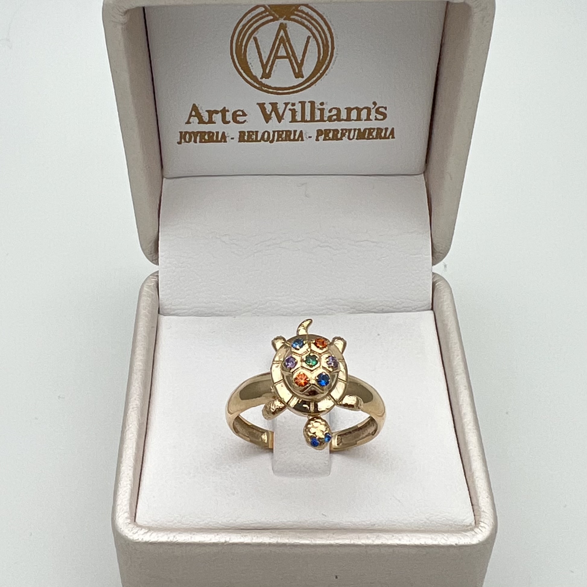 ANILLO TORTUGA EN ORO DE 18K