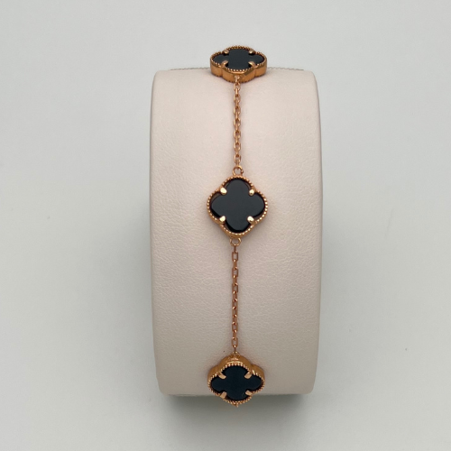 PULSERA MODELO «VAN CLEEF» EN ORO ROSA ITALIANO DE 18K