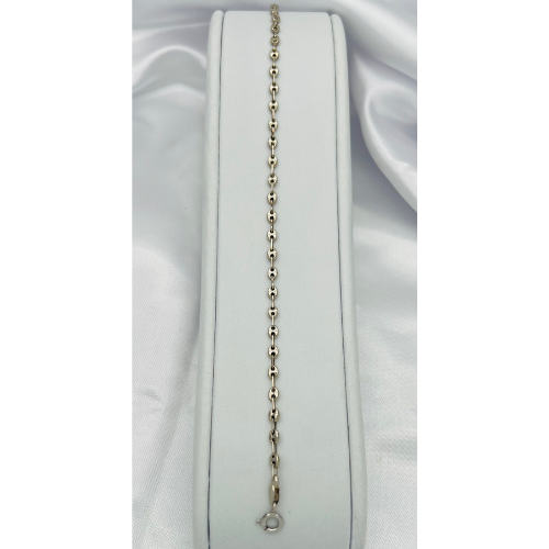 PULSERA MODELO GUCCI EN ORO BLANCO DE 18K