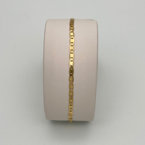 PULSERA MODELO ESCALERA EN ORO ITALIANO DE 18K