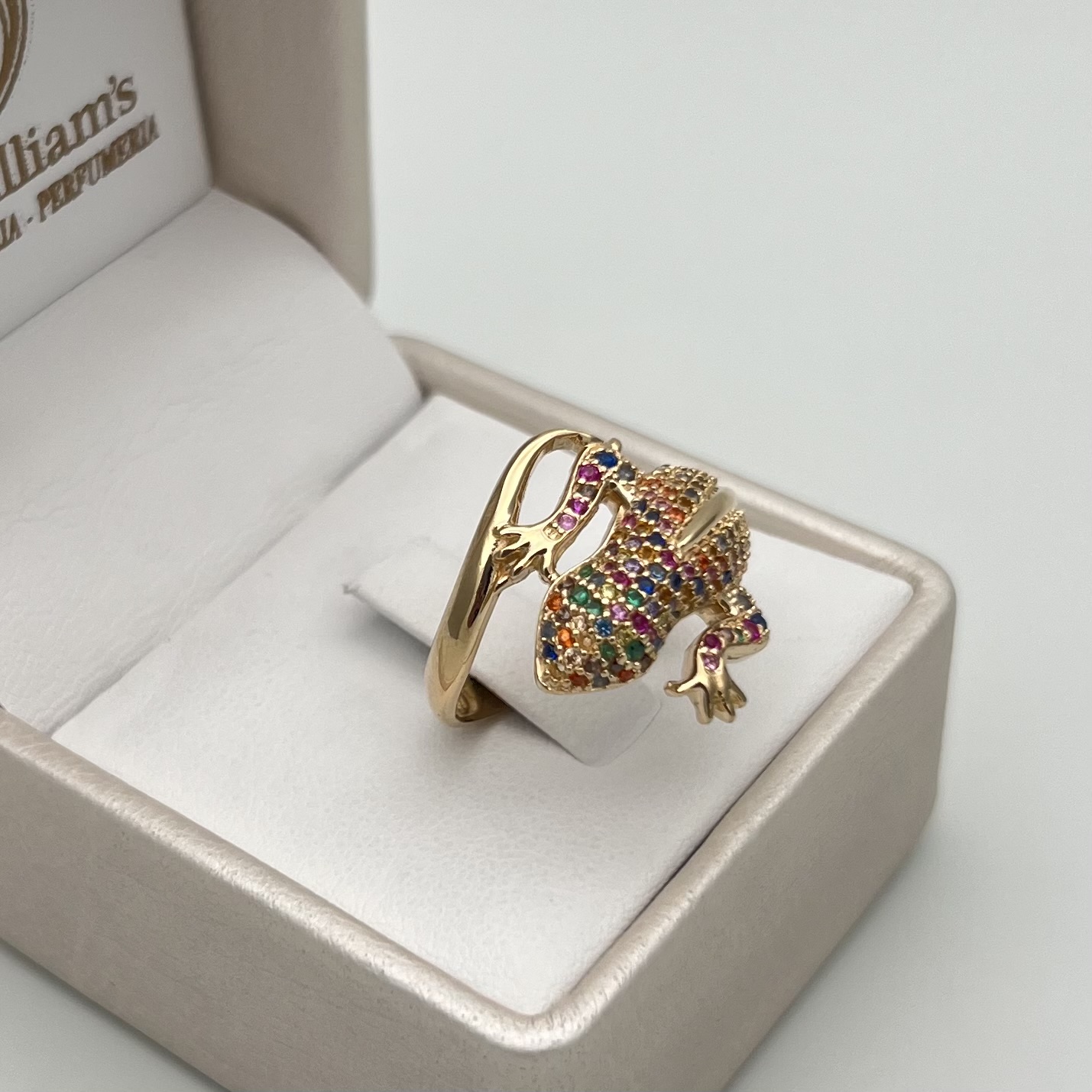 ANILLO SALAMANDRA EN ORO DE 18K