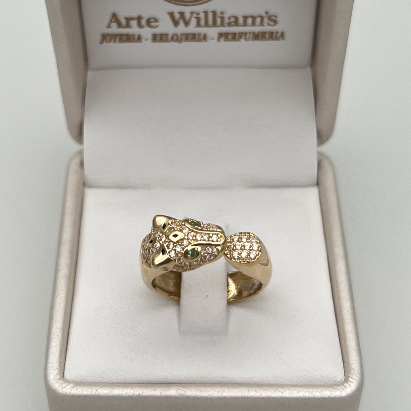 ANILLO LEOPARDO EN ORO DE 18K