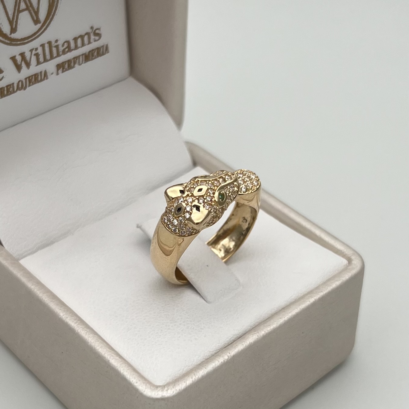 ANILLO LEOPARDO EN ORO DE 18K