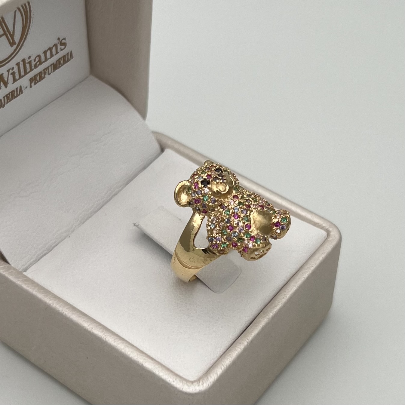 ANILLO OSO EN ORO DE 18K