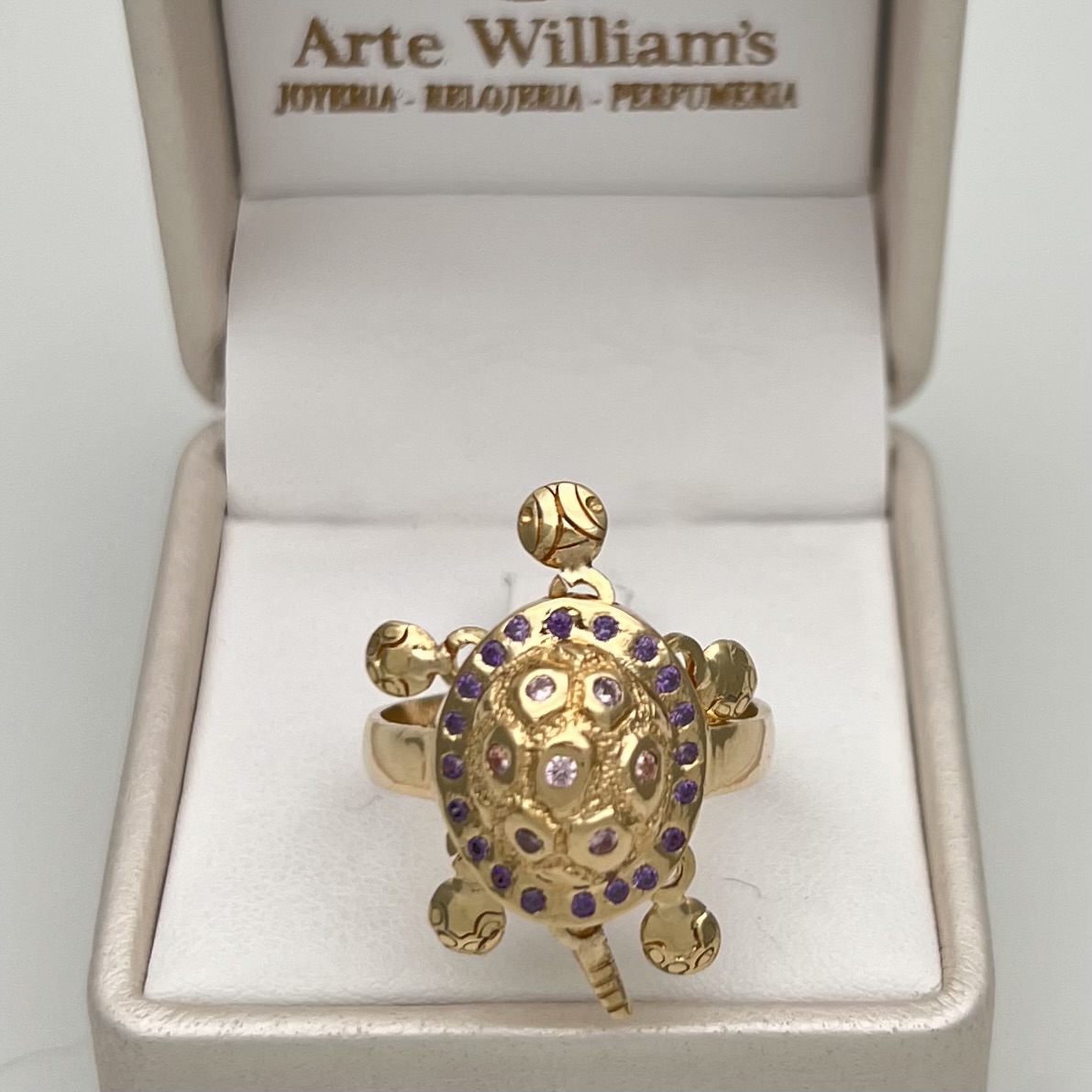 ANILLO TORTUGA EN ORO DE 18K