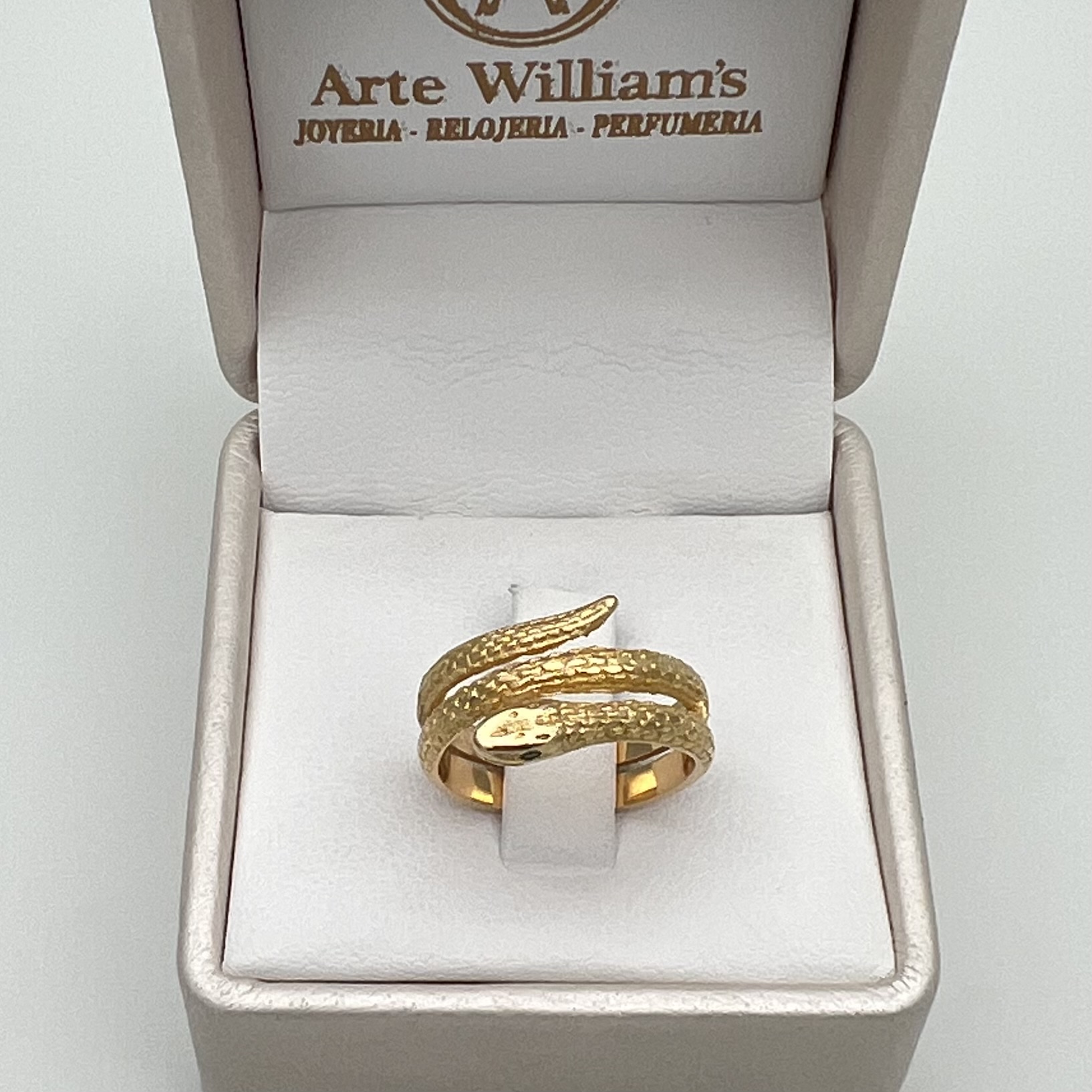 ANILLO SERPIENTE EN ORO DE 18K