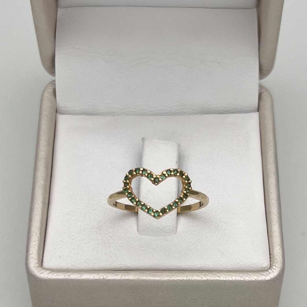 ANILLO CORAZÓN EN ORO DE 18K