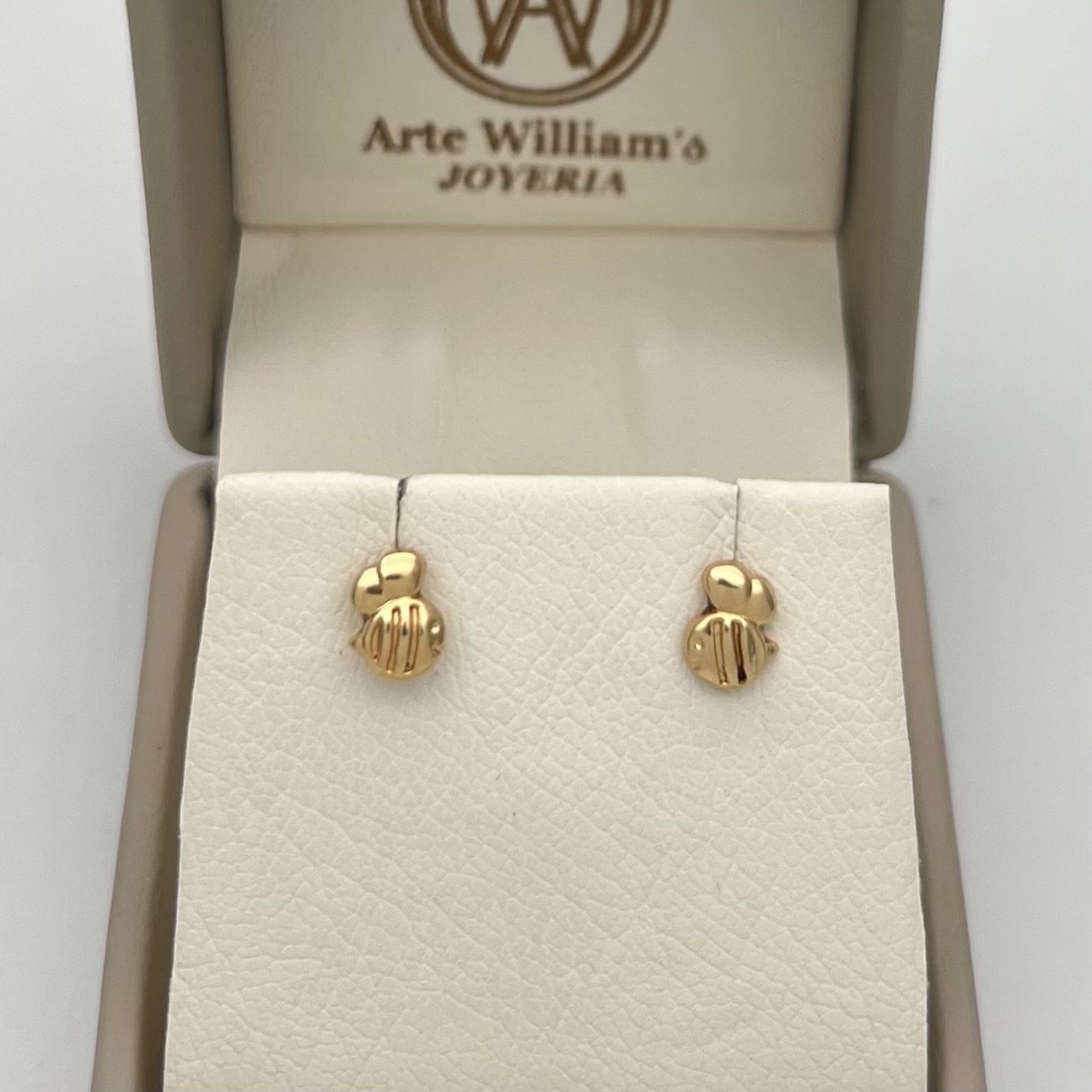 TOPOS ABEJA EN ORO DE 18K