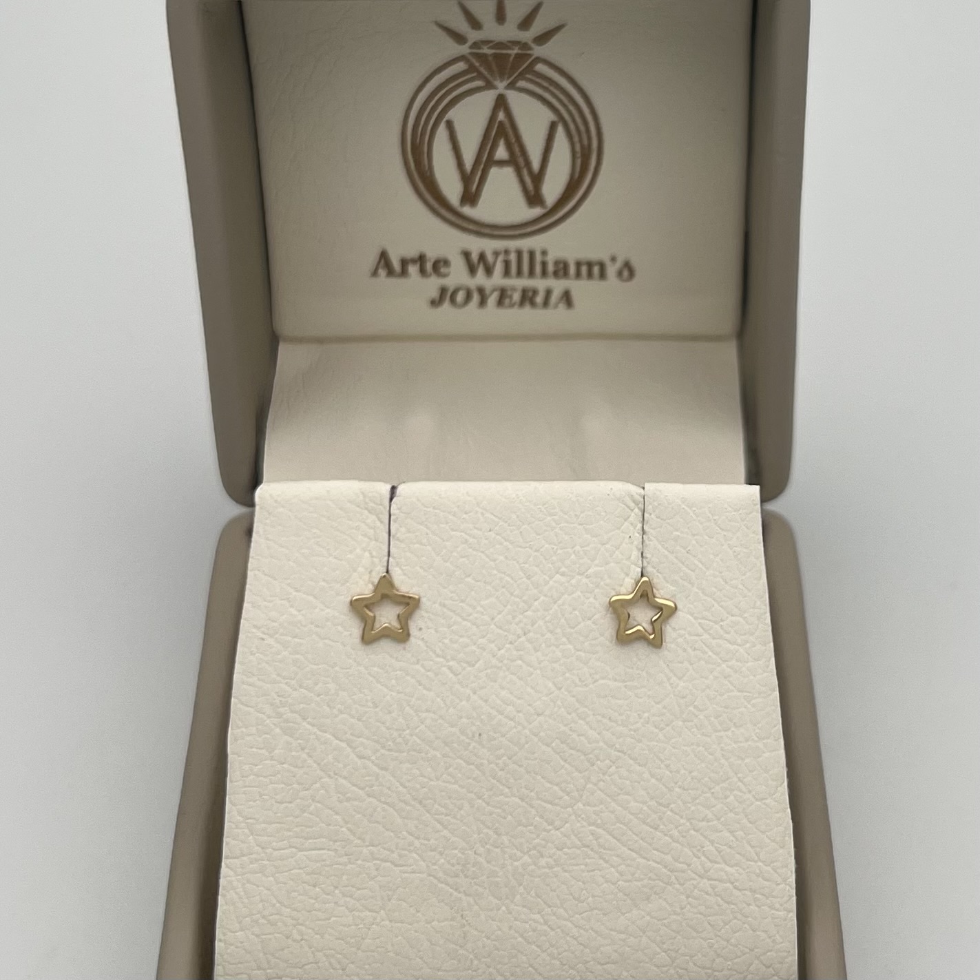 TOPOS ESTRELLA EN ORO DE 18K