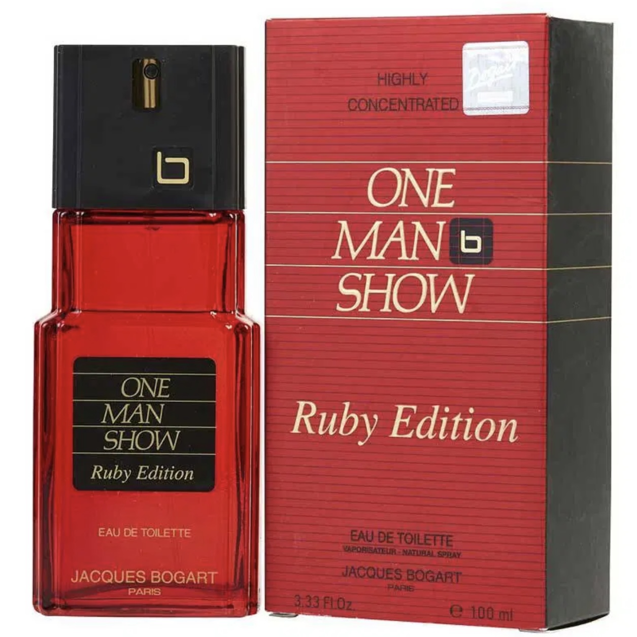 PERFUME JACQUES BOGART ONE MAN SHOW RUBY EDITION EDT 100ML