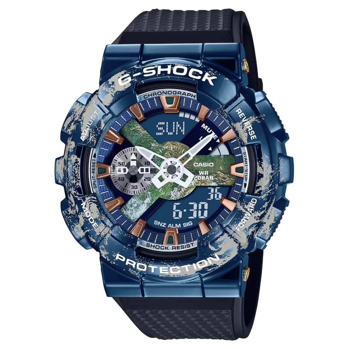 RELOJ CASIO GM-110EARTH-1ADR