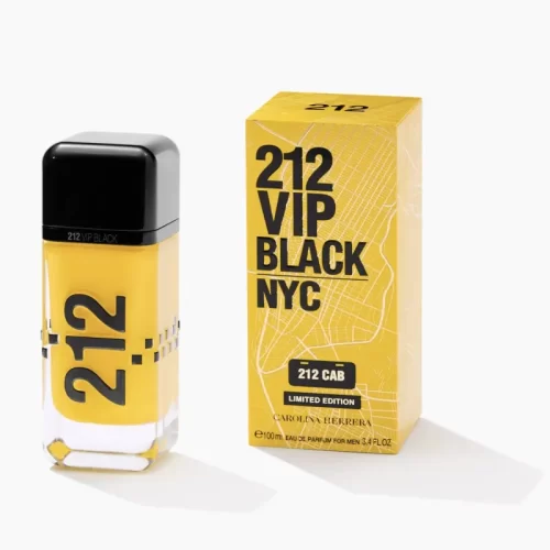 PERFUME CAROLINA HERRERA 212 VIP BLACK CAB EDP EDICIÓN LIMITADA 100 ML
